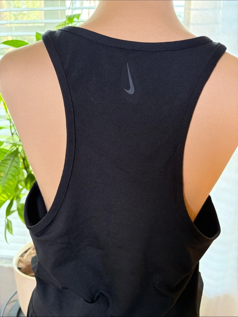 Nike Dri Fit Jumpsuit sleeveless black size medium pockets